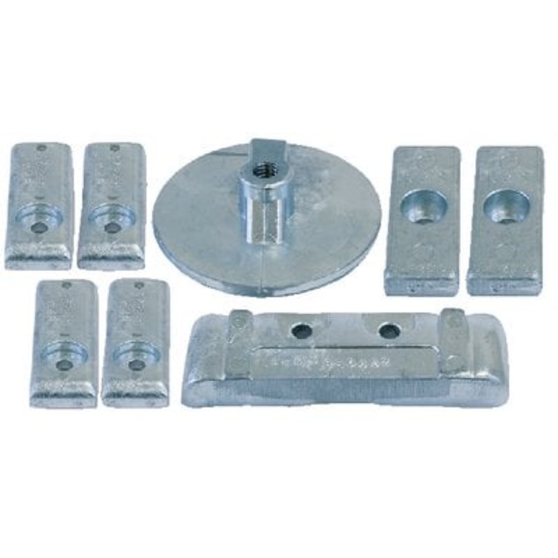 B&S anodes – Mercury Verado V6 Zinc Anode Kit – BSMVERADOKIT6Z