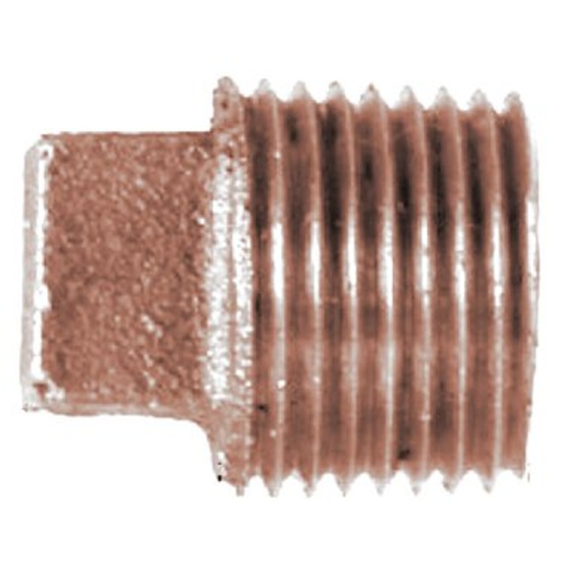 Brass Fittings – 1-1/2 Bronze Sq Head Plug Plug – 44657