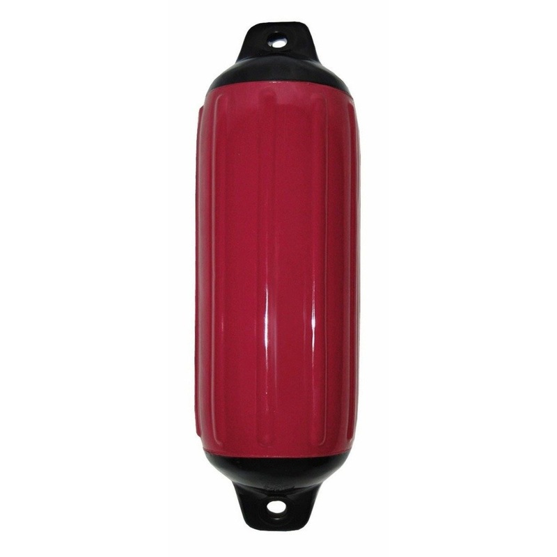 Taylor Made – Super Gard Inflatable Vinyl Fender – Red – 8-1/2 inch x 26 inch – 955824