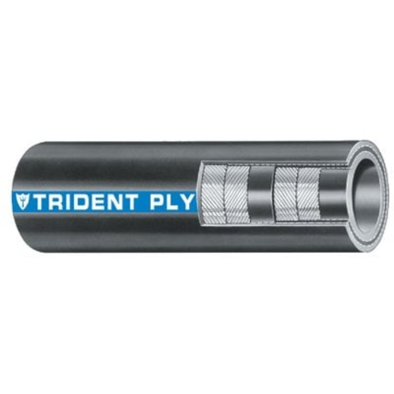 Trident Hose – Ply Softwall Exhaust Hose, 3-1/2 X 2′ – 200312024