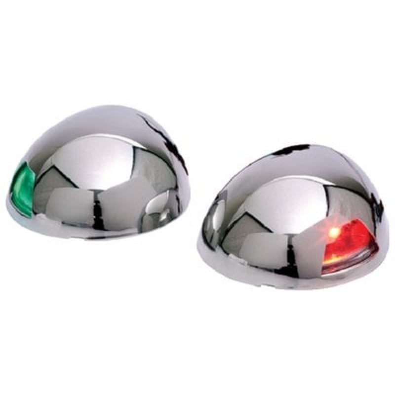 Sea-Dog Line – Stainless LED Top Mount Side Navigation Light USCG 2 NM Approved #8 Fastener – 4000691