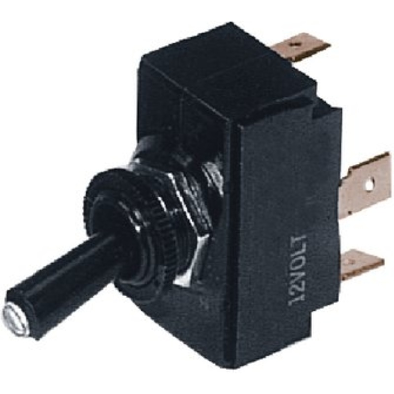 Sierra – Tip Lit 8 Blade Terminal DPDT Toggle Switch – TG19530