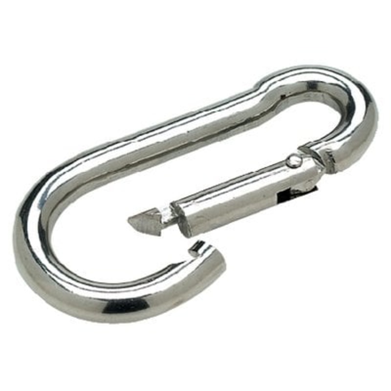 Sea Choice – Stainless Steel Safety Spring Hook – 1/4 x 2-1/2 – Bulk – 36850