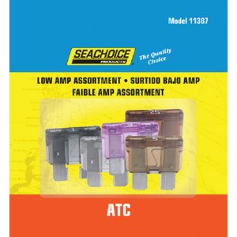 Seachoice – Low Amp Atc Glass Fuse Assortment – 11387