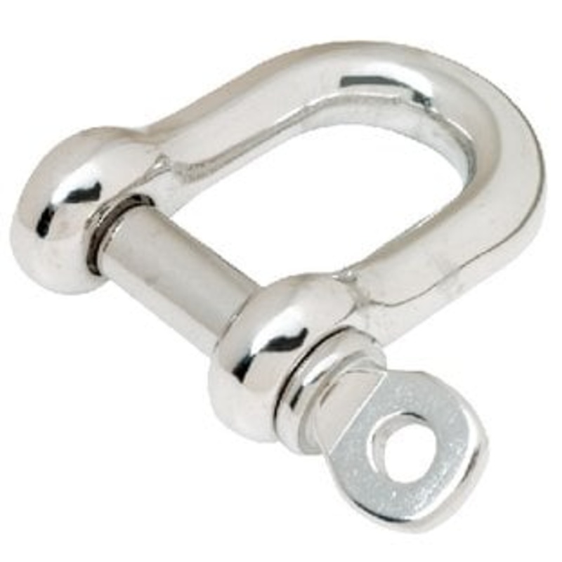 Seachoice – Stainless Steel D-Anchor Shackle – 1/4 – 44591