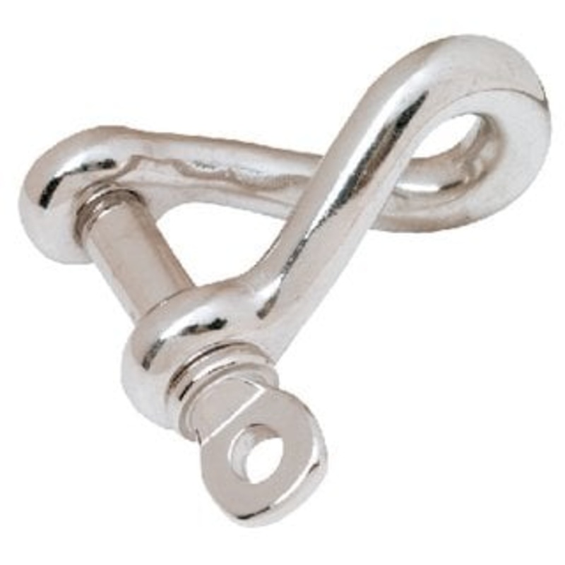 Seachoice – Stainless Steel Twisted Anchor Shackle – 3/8 –  44681