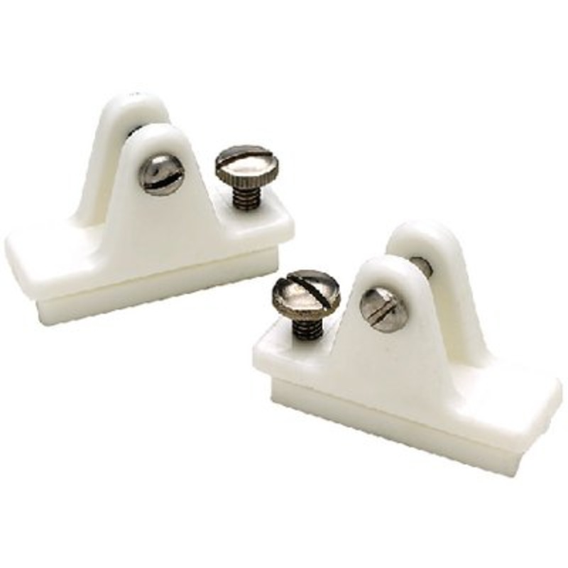 Sea Choice – Nylon Side Mount Deck Hinges With Stainless Steel Slide Lock (2 Per Pack) – 76281
