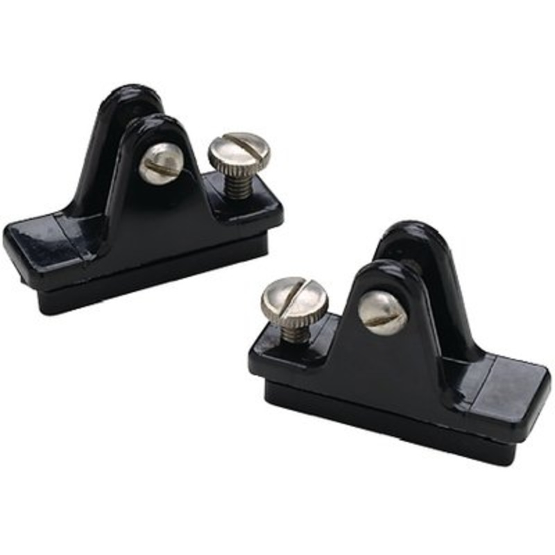 Sea Choice – Nylon Side Mount Deck Hinges With Stainless Steel Slide Lock (2 Per Pack) – 76291