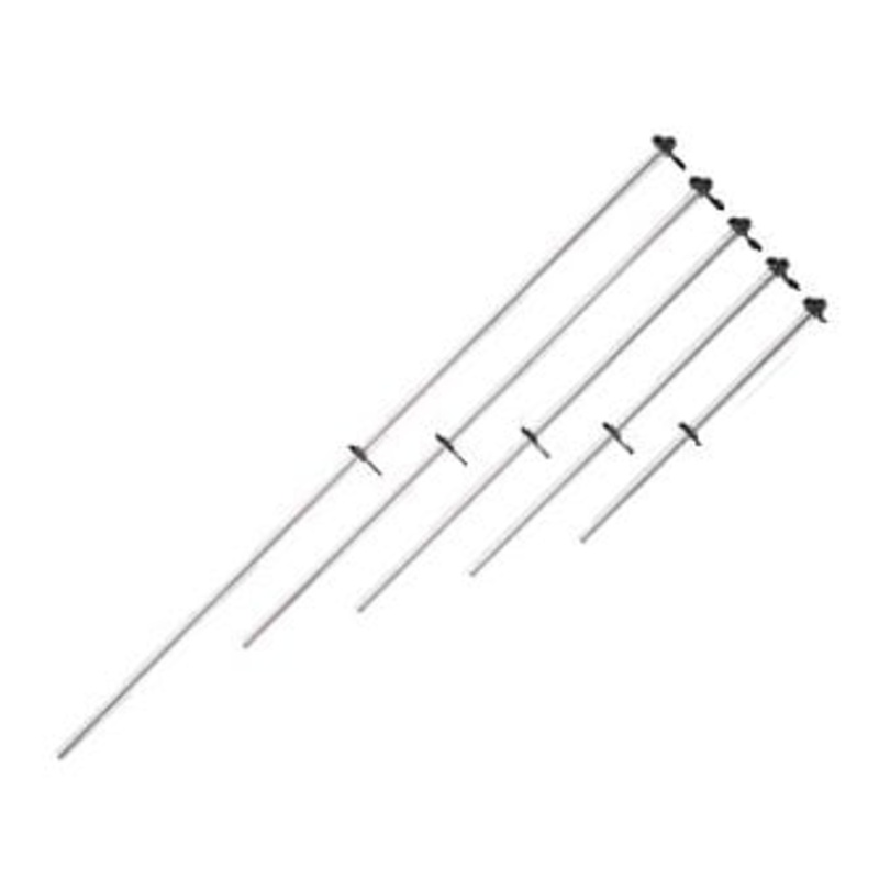 Taylor Made – Aluminum Flag Pole with Charlevoix Flag Clips – 3/4 inch Diameter 48 – 919