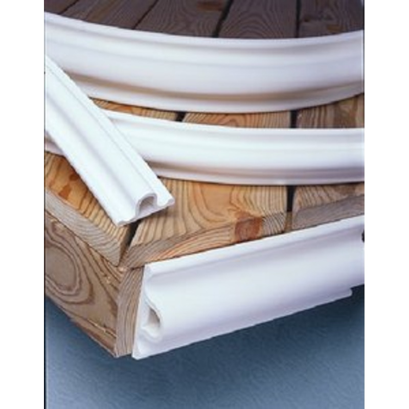 Taylor Made – Dock Guard EPDM D Profile – 6 Foot Length – Large – 96001