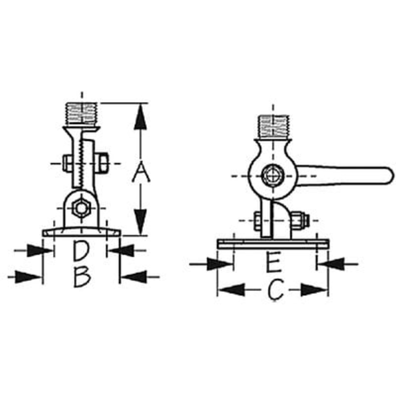 Sea-Dog Line – Antenna Bracket – 3291301