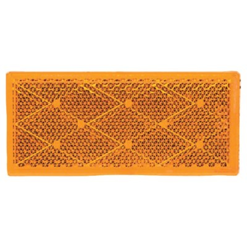Anderson Marine – Amber Reflector-Stick On 2/Pk – E483A