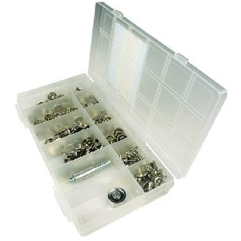 CANVAS SNAP KIT WITH TOOL – 144 PIECE (SEACHOICE) – 59444