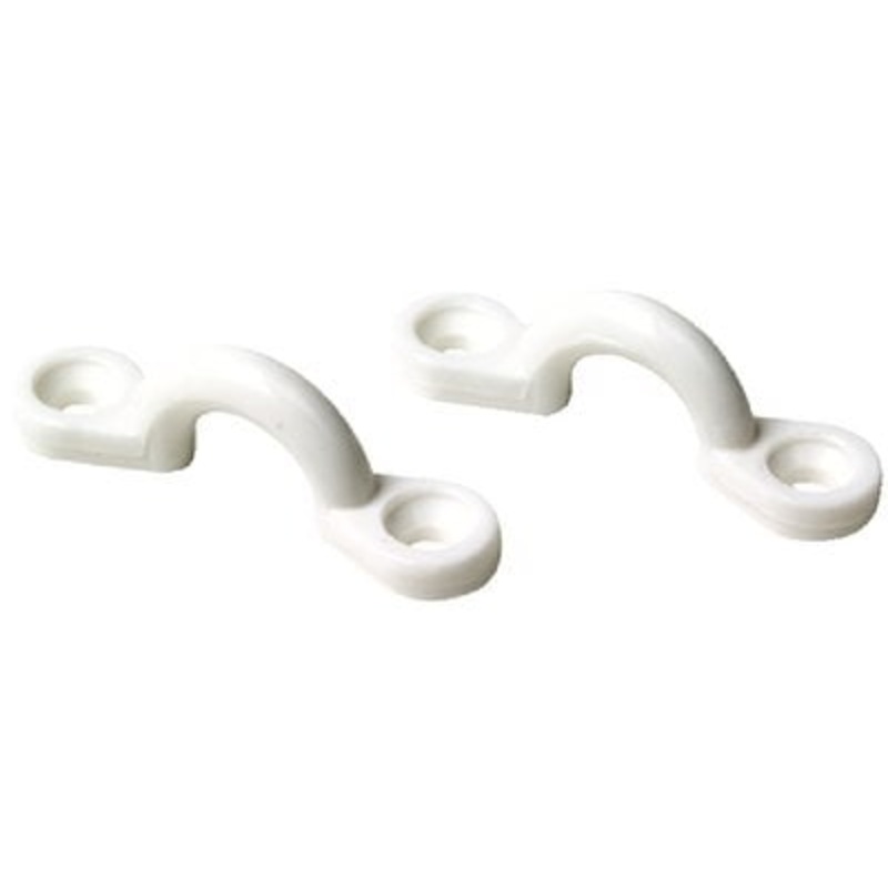 Sea Choice – White Nylon Eye Strap, 4/Card – 28871