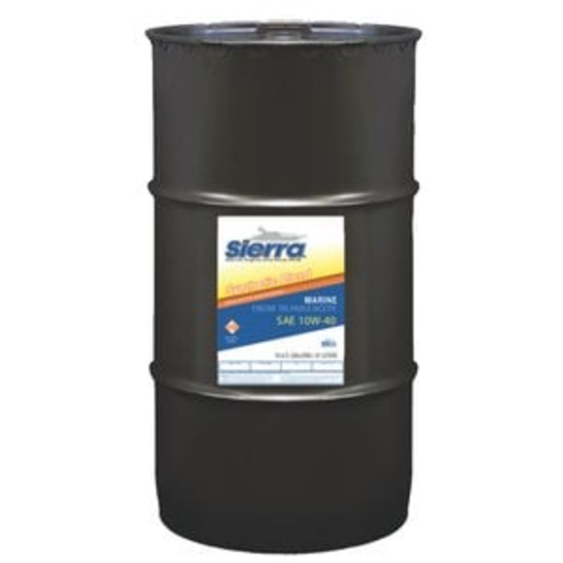 Sierra – 10W40 FCW 4-Cycle Outboard Synthetic Blend Oil – 55 Gallon Drum – 95517
