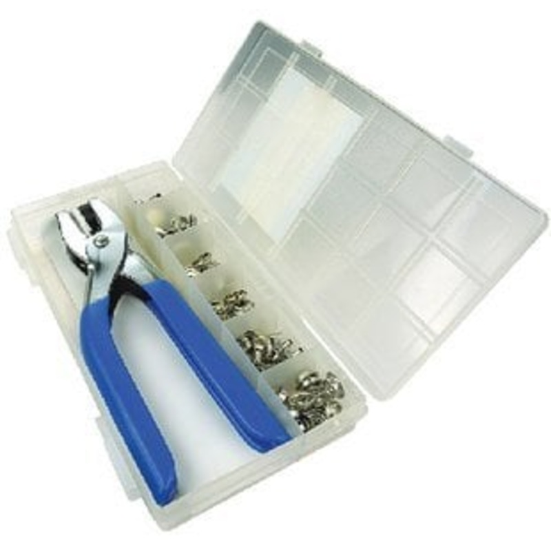 SNAP KIT WITH GRIP TOOL – 72 PIECE (SEACHOICE) – 59443