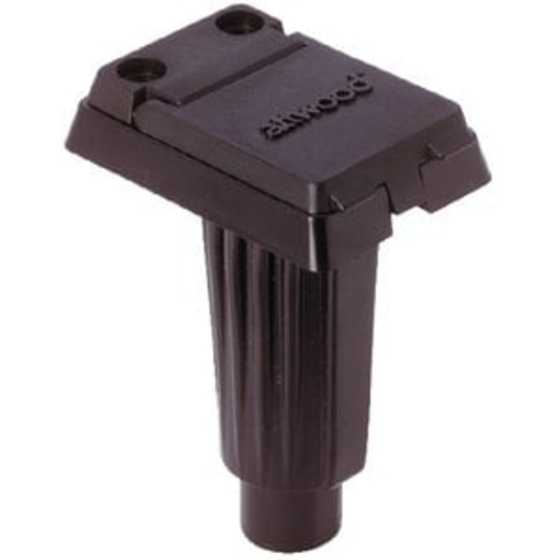 Attwood Marine – Square 2 Pin Base For Straight Pole – 9113701