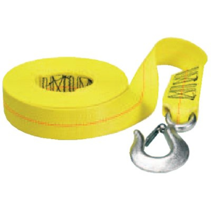 Fulton Products – Winch Strap w/Hook 2 x 20′ Heavy Duty – WS20HD0200