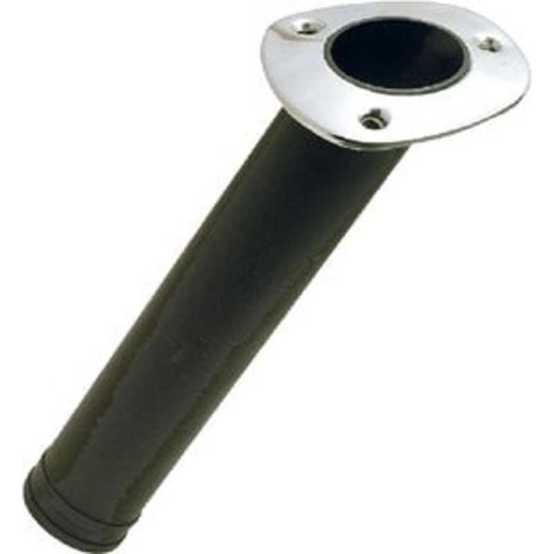 Sea Choice – 30 Degree Plastic Rod Holder With Stainless Steel Flange – 89221