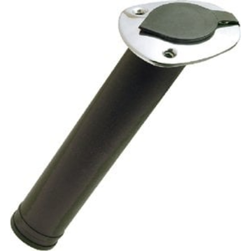 Sea Choice – 30 Degree Plastic Rod Holder With Stainless Steel Flange – 89231