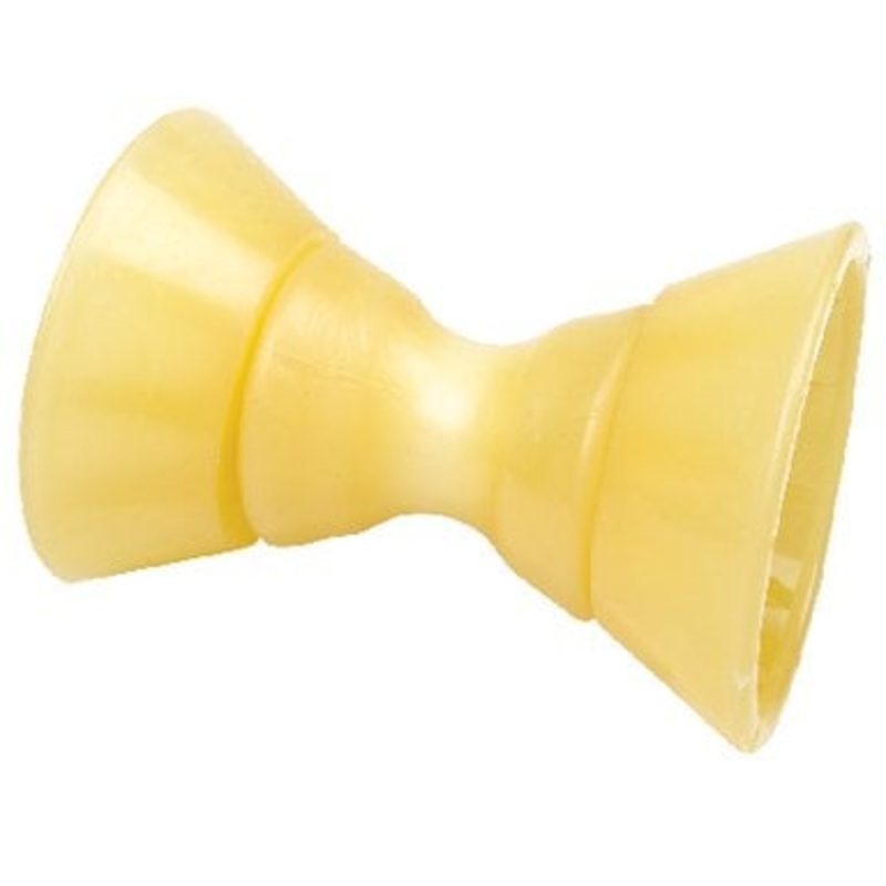 Sea Choice – NonMarking 3 Yellow Rubber Bow Roller With Bells 1/2 ID – 56590