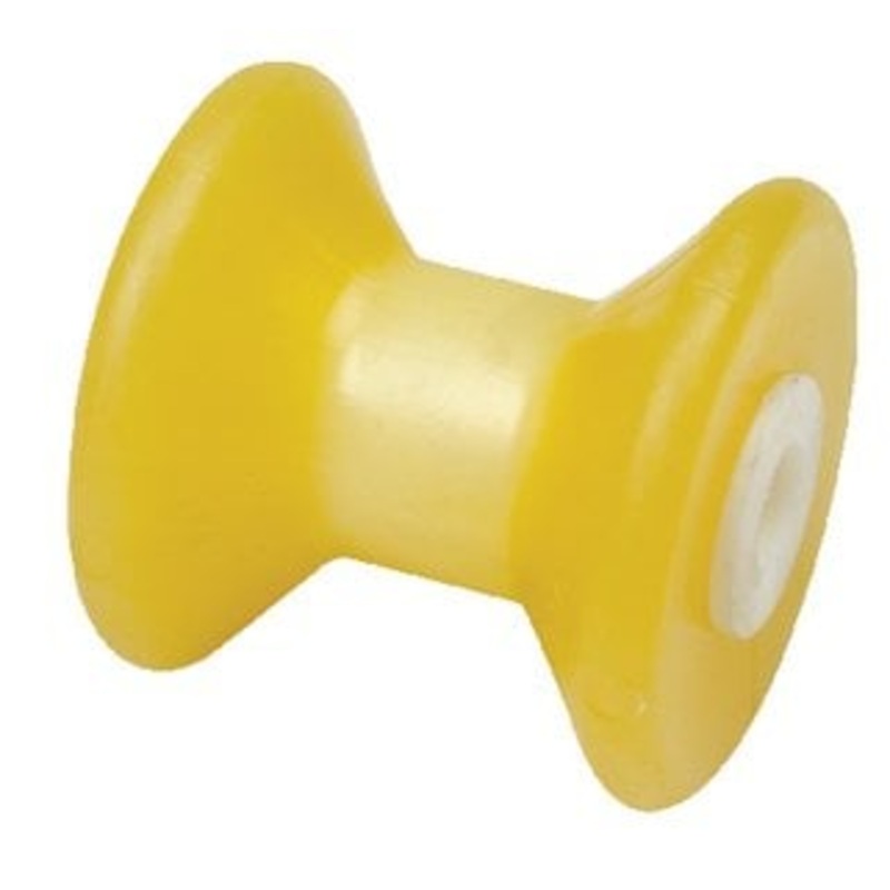 Sea Choice – NonMarking 4 Yellow Rubber VBow Stop With 1/2 ID – 56580