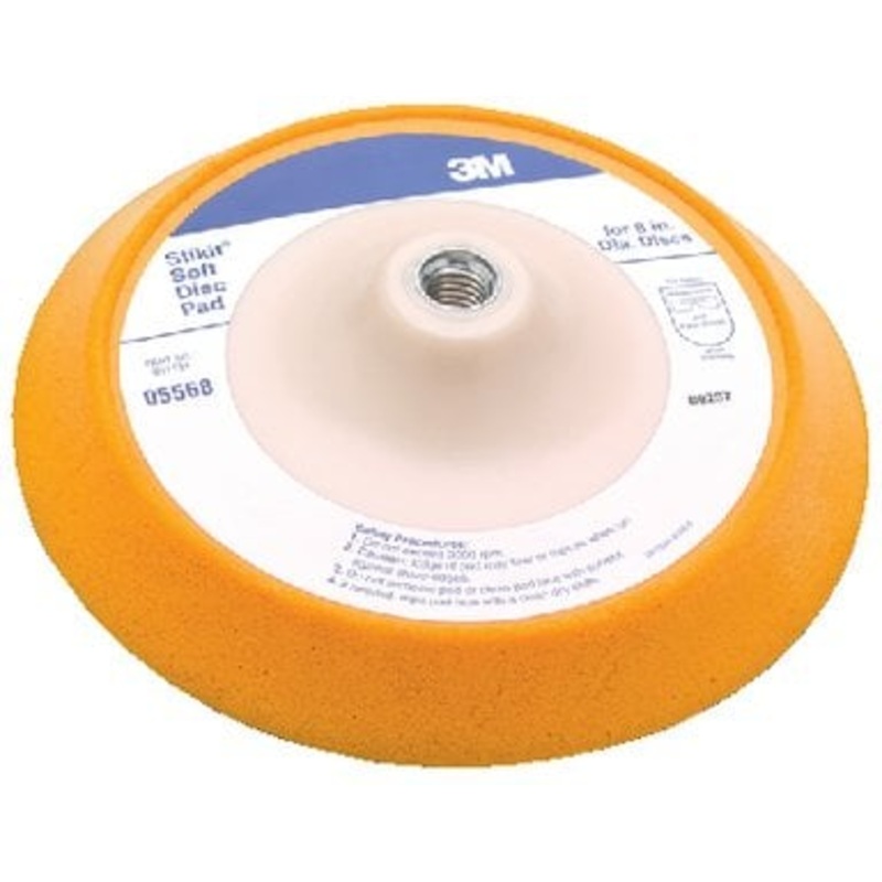 3M – Stikit Soft Abrasive Disc Back-up Pad – 8 inch – 05568