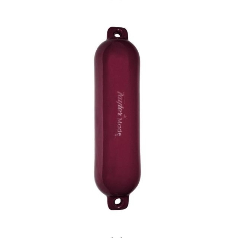 Taylor Made – Hull Gard Inflatable Vinyl Fender – Burgundy – 8-1/2 inch x 27 inch – 531028