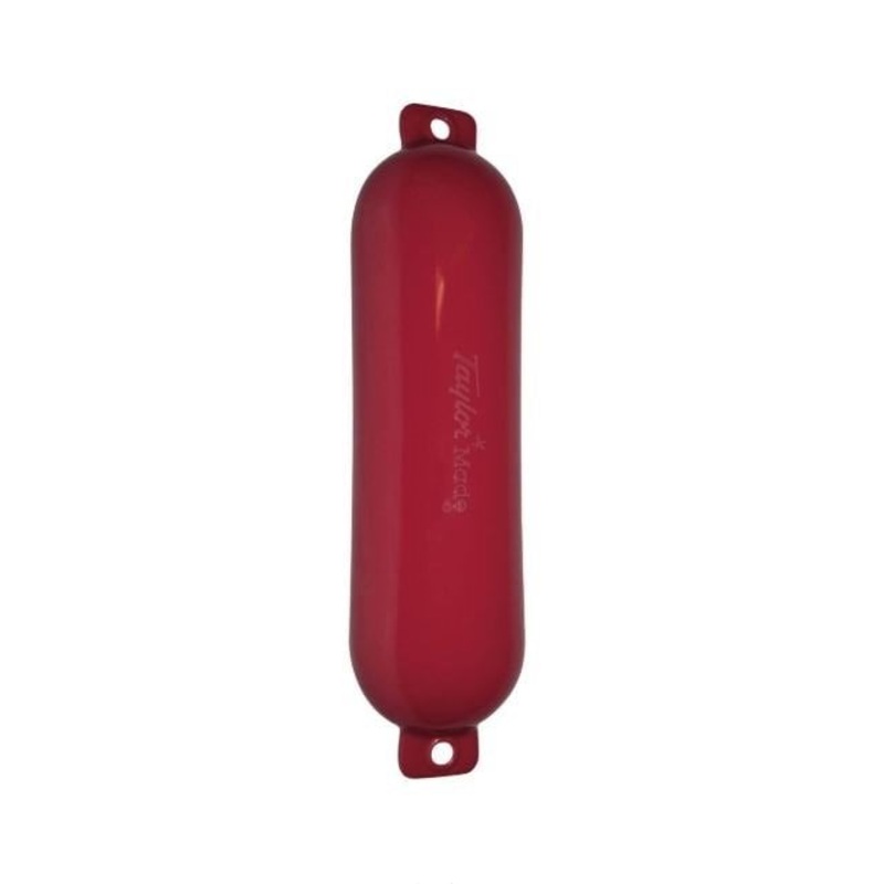 Taylor Made – Hull Gard Inflatable Vinyl Fender – Ruby Red-  6-1/2 inch x 23 inch – 551023