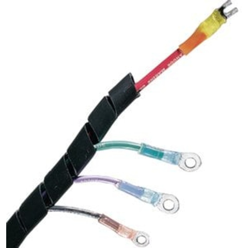 Ancor – Black Marine Grade Spiral Wrap – 452251