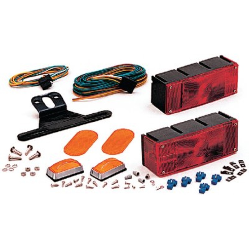 Optronics – Optronics TL16RK Patented Saltwater Corrosion Resistant Waterproof Over 80 Trailer Light Kit – TL16RK
