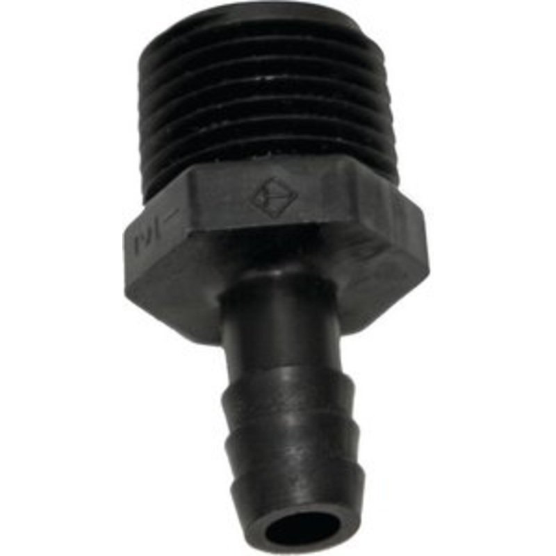 Valterra – 1/2 MPT X 3/8 BARB,PLASTIC HOSE BARB FITTINGS – RF883