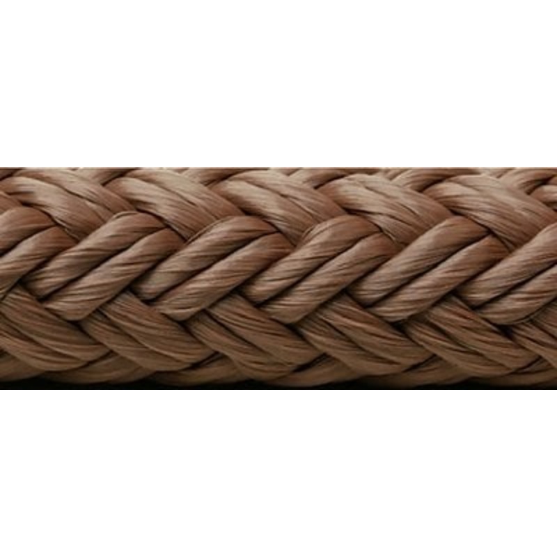 Seachoice – Double Braided Nylon Fender Line – 1/4 x 6′ – Burgundy – 2 Pack – 40911