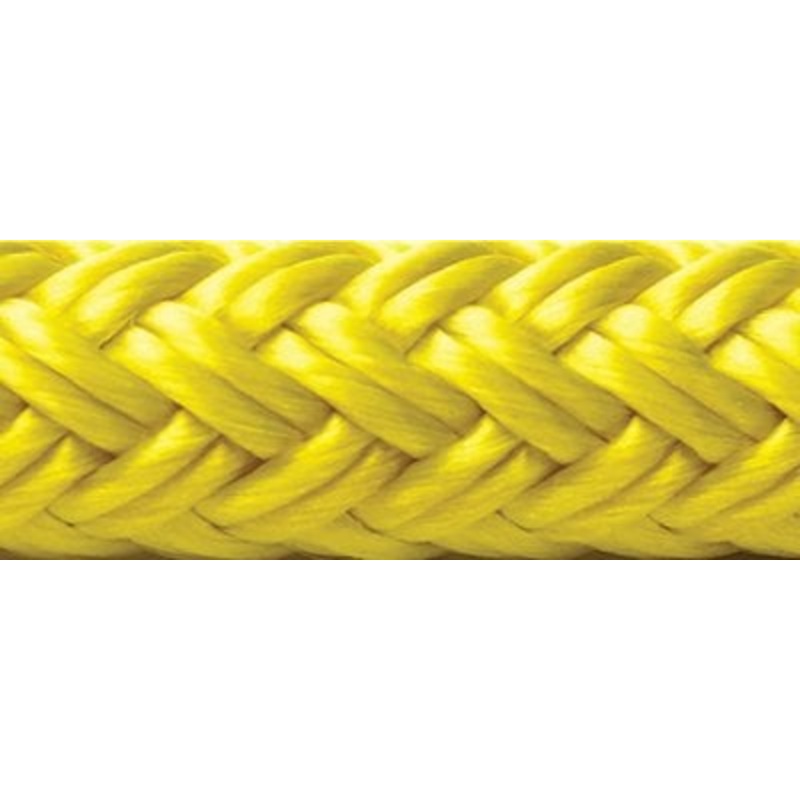 Seachoice – Double Braided Nylon Fender Line – 1/4 x 6′ – Yellow – 2 Pack – 40821