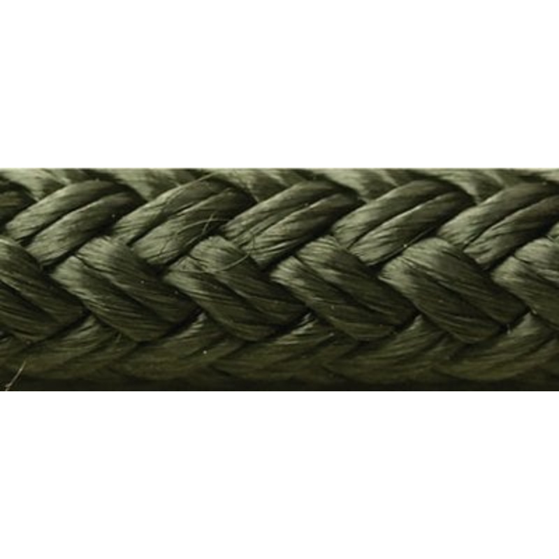 Seachoice – Double Braided Nylon Fender Line Black – 3/8 x 6′ – 2 Pack – 40961