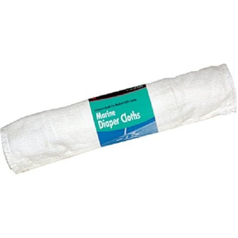 Buffalo Industries – Buffalo Diaper Cloth Rags – 143 x 213 – 3 Per Pack – 63036