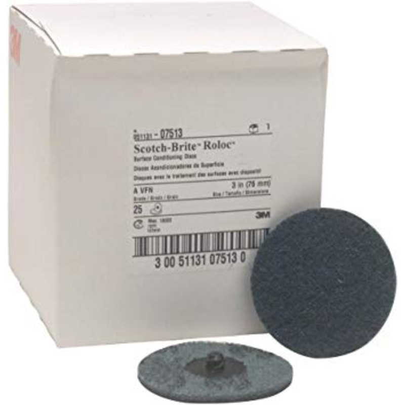 3M – Scotch-Brite Roloc Surface Conditioning Disc – 3 in – 25 Pack – 07513