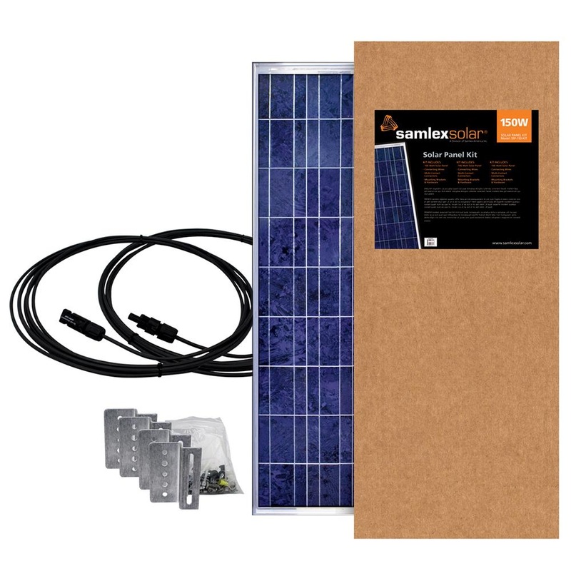Samlex – SOLAR PANEL KIT 150W,SAMLEX SOLAR PANEL KITS – SSP150KIT