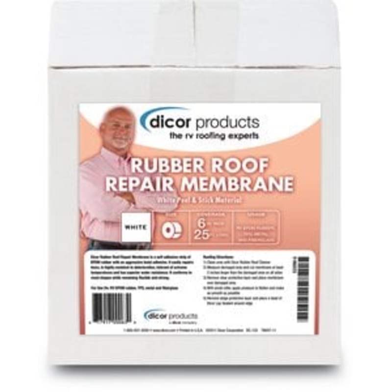 Dicor Corporation – EPDM Rubber Roof Repair Membrane, 6 x 25′ – 533RM6