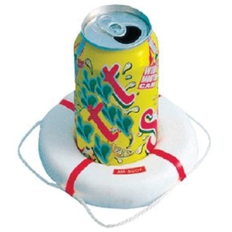 Cal-June – Jim-Buoy Life Ring Style Coasters (Pack of 6 Assorted Colors) – 400