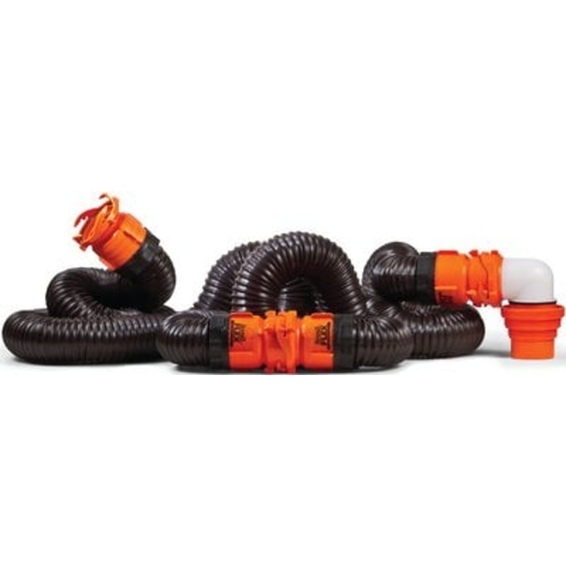 Camco Marine – Rhinoflex Sewer Kit WITH 20′ Hose And Swivel Fitting Replaces P/n 117-39741 – 39741