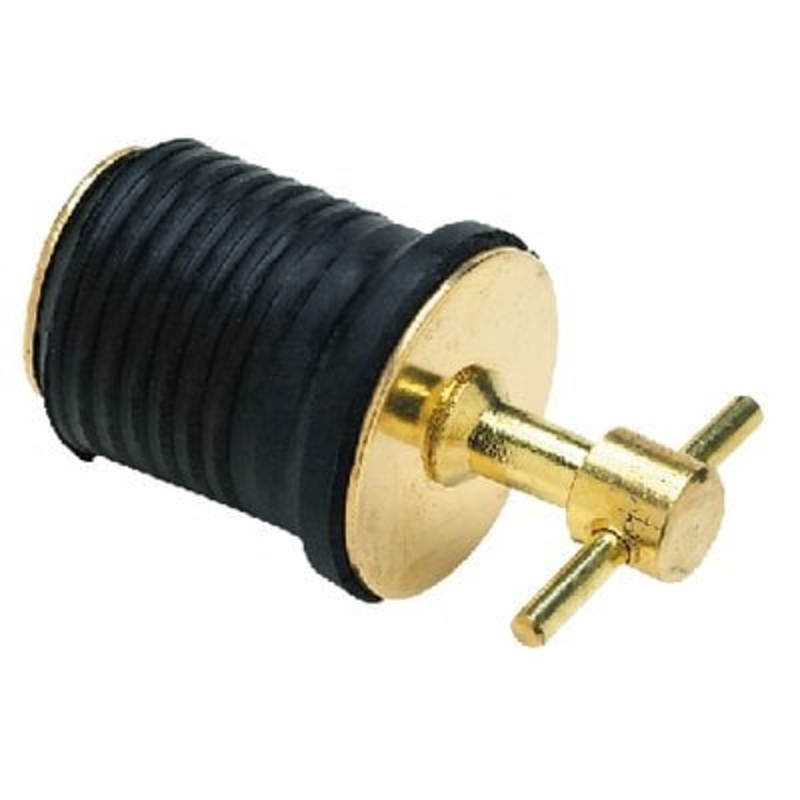 Seachoice – Twist-lock Brass Drain Plug – 1-1/4 – 18861