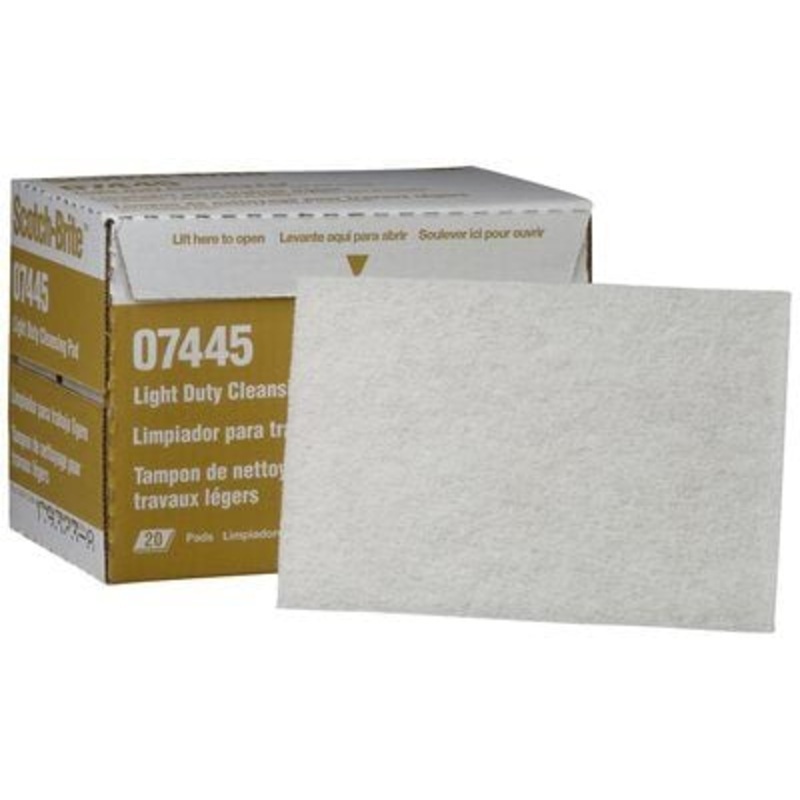 3M – Scotch Brite Pads Lt Duty – 20 Pack – 07445