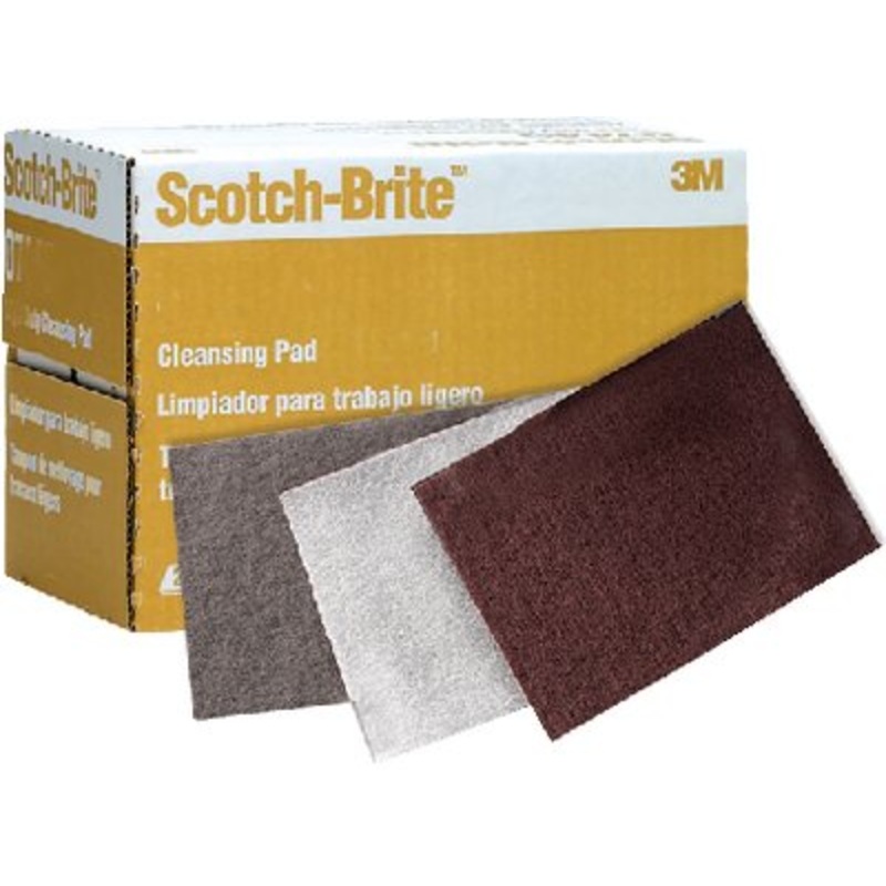3M – Scotch-Brite Ultra Fine Hand Pad – Grey – 6 inch x 9 inch – 20 Pack – 04028