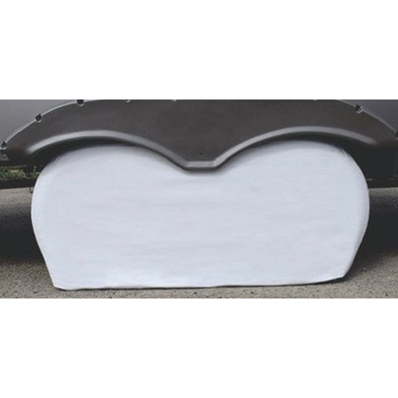 Adco – Double-Axle Tyre Gard, White (1 ea.) – 3922