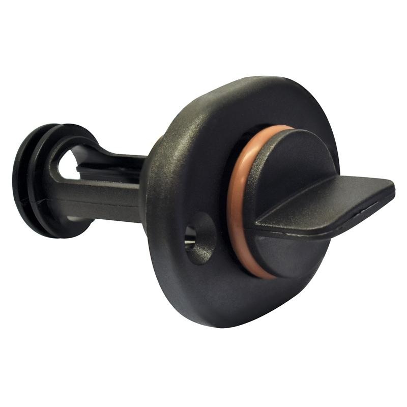SCREW IN DRAIN PLUG BLK