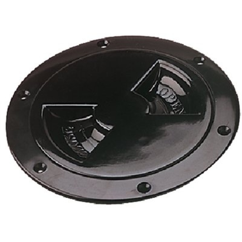 Sea-Dog Line – Deck Plate – Screw Out – 4 – Black – 3371451