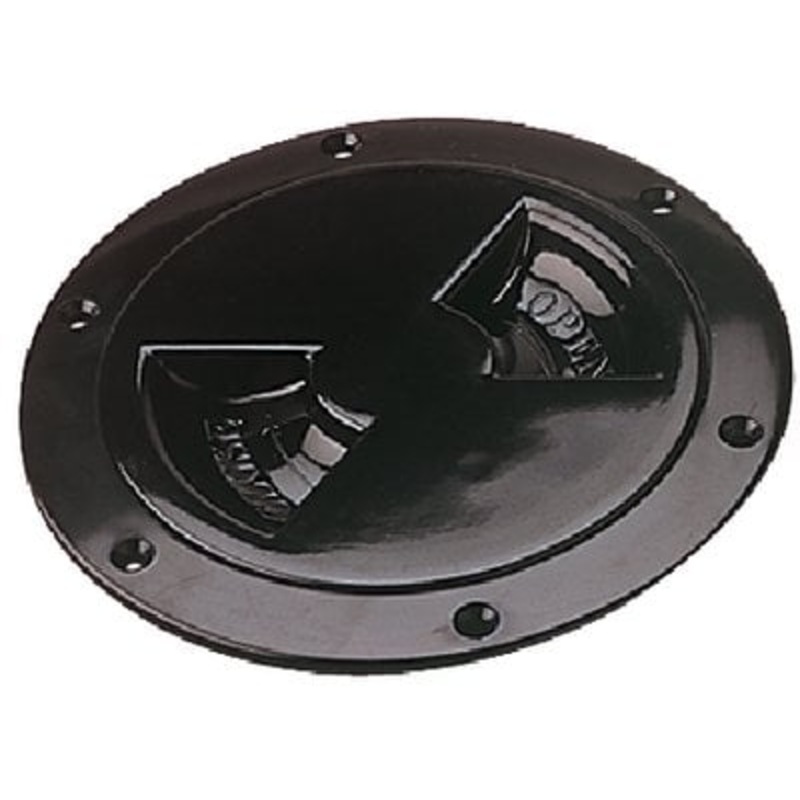 Sea-Dog Line – Deck Plate – Screw Out – 6 – Black – 3371651
