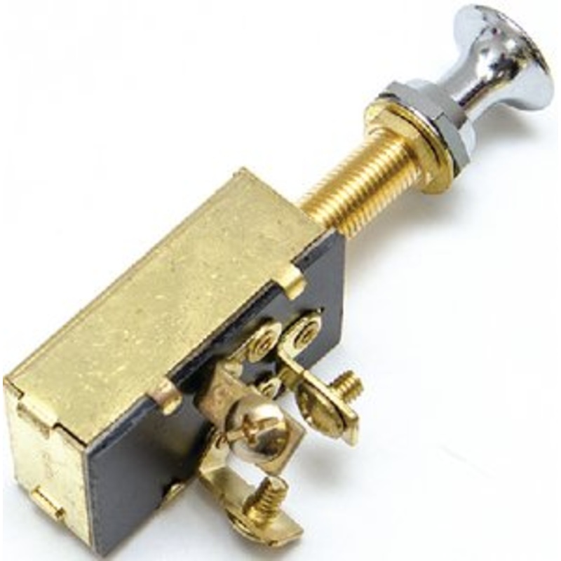 Sierra – On/Off/On SPDT 3 Screw Terminal Heavy Duty Push Pull Switch – MP39580