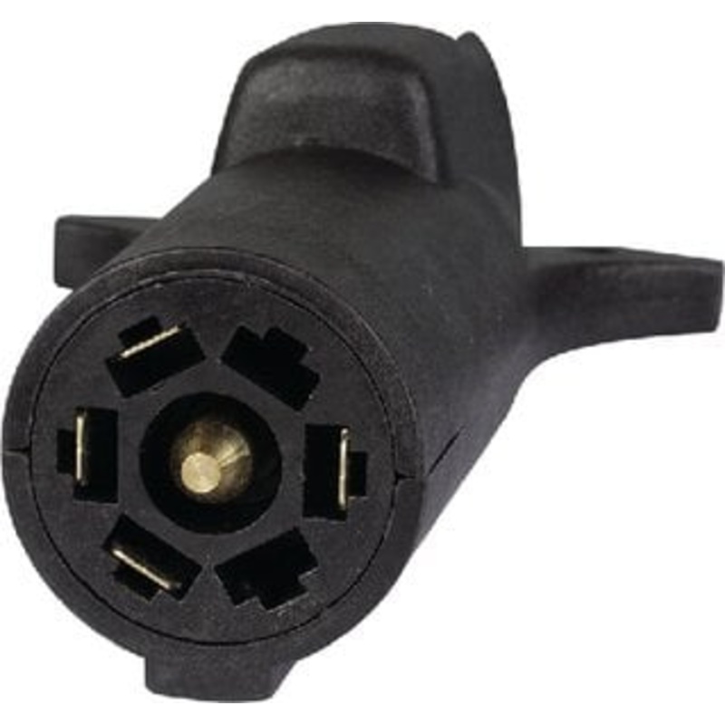 7-WAY ROUND TO 5-WAY FLAT ROUND ADAPTER (OPTRONICS) – A75TBP